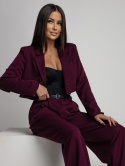 ELEGANCKI KOMPLET ZE ZDOBIENIEM BORDOWY