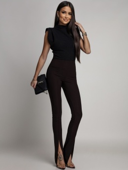 POŁYSKUJĄCA BLUZECZKA / GOLFIK CZARNA